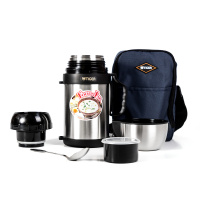 Купить Термос с широким горлом Tiger MCW-P091 Stainless, 0.9 л (цвет - стальной) арт. MCW-P091 XS