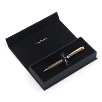 Купить Ручка шариковая Pierre Cardin TRESOR. Цвет - черный и золотистый. Упаковка В. арт. PC1001BP-03G