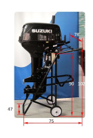 Купить Тележка для подвесного мотора до 40 л.с. арт. C16227