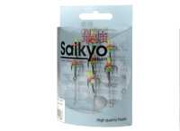 Купить Тройник-капля с желт. хвост.+цепочка №14 (7шт) арт. ETSСY1407