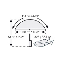 Купить Зонт Swing Liteflex Navy (цвет - синий) арт. W2L69060
