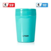 Купить Термоконтейнер для первых или вторых блюд Tiger MCL-A038 Mint Blue, 0.38 л (цвет - мятно-голубой) арт. MCL-A038 AM
