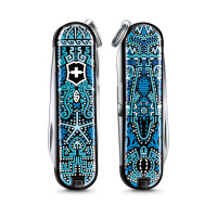 Купить Нож-брелок VICTORINOX Classic "Ocean Life", 58 мм, 7 функций арт. 0.6223.L2108