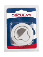 Купить Ручка для люка врезная, утапливаемая, белая (упаковка из 16 шт.) арт. 38-147-00_pkg_16