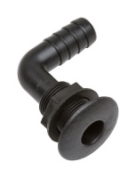 Купить Разъем водосброса угловой 3/4 (20 мм), черный (упаковка из 3 шт.) арт. BS1915_pkg_3