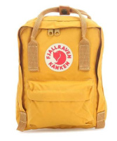 Купить Рюкзак Fjallraven Kanken Mini, желтый, 20х13х29 см, 7 л арт. F23561-160