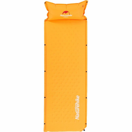 Купить Коврик для сна Naturehike NH15Q002-D с подушкой оранжевый, 6927595705100 арт. 6927595705100