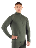 Купить Футболка  мужская WIRY/ дл. рукав/ шерсть 260/ зеленый/ XL, WIRY6262XL арт. WIRY6262XL