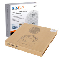 Купить Крышка люка технологическая SEAFLO 151 мм, белая арт. SFRH1-006-01