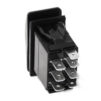 Купить Переключатель on-off-on, D.P.D.T, 7P, LED*2 NEKEKE арт. A12627ER