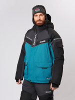 Купить Костюм зимний Alaskan Dakota Stream XXXLS мор.волн/сер/черн (куртка+полукомбинезон) арт. ASDSGGBXXXLS