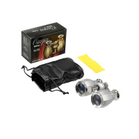 Купить Бинокль БГЦ 4*30 А02 (серебро/серебро с фокусировкой) арт. 19826