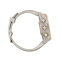 Купить GARMIN FENIX 8 - 43 MM, AMOLED, SAPPHIRE SOFT GOLD WITH FOG GRAY/DARK SANDSTONE SILICONE BAND 010-02903-18 арт. 010-02903-18