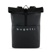 Купить Рюкзак Bugatti Rina, чёрный, переработанный полиуретан, 40х13х47 см, 15 л арт. 49430001