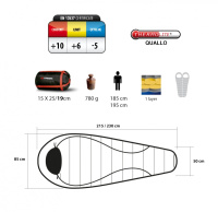 Купить Спальный мешок Trimm TROPIC, синий, 185 R, 50952 арт. 50952