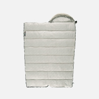 Купить Ультралёгкий спальный мешок Naturehike CNK2350WS023 M400 хлопковый с капюшоном весна осень зеленый, молния слева арт. 6927595776063