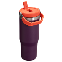 Купить Термокружка Stanley IceFlow Flip Straw Tumbler (0,89 литра), бордовая арт. 10-09993-538