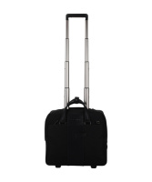 Купить Сумка на колесах Piquadro Brief, черная, 16x36x40 см, 20 л арт. BV4729BR/N