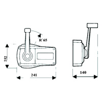 Купить Контроллер вертикального крепления белый арт. B89