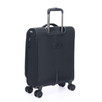 Купить Чемодан Torber Brosno, чёрный, нейлон 600D, 36,5х14х54 см, 32 л арт. T1901S-Black