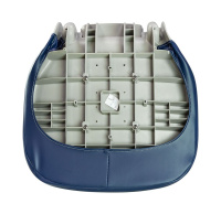 Купить Кресло мягкое складное, обивка винил, цвет серый/с (упаковка из 4 шт.) арт. 75178GB-MR_pkg_4