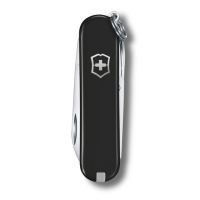 Купить Нож-брелок VICTORINOX Classic SD Colors "Dark Illusion", 58 мм, 7 функций, чёрный арт. 0.6223.3G