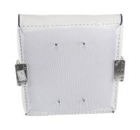 Купить Кресло мягкое с перекидной спинкой белого цвета и синим кантом (упаковка из 2 шт.) арт. 1042048_pkg_2