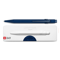 Купить Caran d’Ache Office 849 Claim your style 3 - Nigth Blue, шариковая ручка, M арт. 849.565