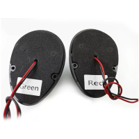 Купить Огни бортовые светодиодные 80х56х42 мм, черный корпус арт. B011004