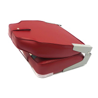 Купить Сиденье мягкое складное High Back Rainbow Boat Seat, красно-белое арт. 75107RCW