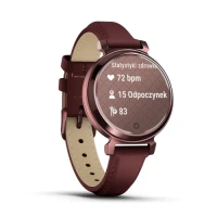 Купить GARMIN  LILY 2 Classic Dark Bronze with Mulberry Leather Band 010-02839-03 арт. 010-02839-03
