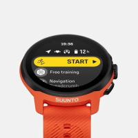 Купить Часы Suunto Run Coral Orange, оранжевый, силиконовый ремешок арт. SS051275000