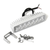 Купить Прожектор палубный светодиодный, прямоугольный, белый алюминиевый корпус арт. E013001