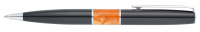 Купить Ручка шариковая Pierre Cardin LIBRA, цвет - черный и оранжевый. Упаковка В арт. PC3401BP