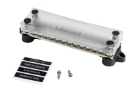 Купить Колодка распределительная электромонтажная с защитной крышкой, 2 планки по 12 контактов арт. BF422C12P