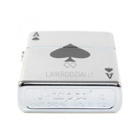 Купить Зажигалка ZIPPO Сlassic с покрытием High Polish Chrome, латунь/сталь, серебристая, 38x13x57 мм арт. 24011