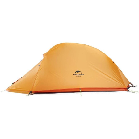 Купить Палатка сверхлегкая  Naturehike Сloud up 1 NH18T010-T одноместная с ковриком, оранжевая, 6927595730546 арт. 6927595730546
