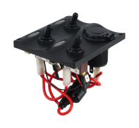 Купить Панель бортового питания 3 переключателя, разъем прикуривателя, индикация (упаковка из 24 шт.) арт. C91339LED_pkg_24