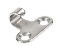 Купить Крючок для одежды 32х12х1.5 мм, нержавеющий (упаковка из 15 шт.) арт. 21400_pkg_15