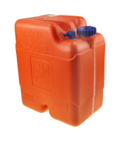 Купить Бак топливный вертикальный переносной без указателя уровня в комплекте с переходником 'елочка', 22 л (упаковка из 4 шт.) арт. SE2009_pkg_4