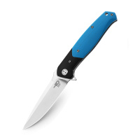 Купить Нож Bestech Swordfish сталь D2, рукоять G10 черно-синяя арт. BG03D