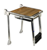 Купить Платформа кормовая (свим платформа) 450х390 мм, трап 3 ступени, телескопический арт. 19515