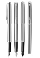 Купить Набор подарочный Waterman Hemisphere GIFT 20 - Stainless Steel CT, ручка перьевая, M арт. 2122041