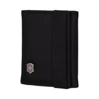 Купить Бумажник Victorinox Travel Accessories 5.0 Tri-Fold Wallet с RFID защитой, чёрный, 9x3x10 см арт. 610394
