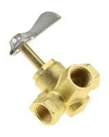 Купить Кран топливный 3-х позиционный латунный, 3/8" арт. 2560713600