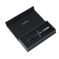 Купить Ручка шариковая Pierre Cardin, LIBRA, цвет - черный и фиолетовый. Упаковка В арт. PC3405BP-02