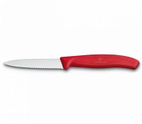 Купить Набор из 6 ножей VICTORINOX: овощечистка, 3 ножа для овощей, столовый нож, нож для пиццы и стейка арт. 6.7127.6L14