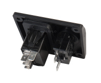 Купить Панель управления с предохранителем для осушительного насоса (ручной-выкл-авто) 12/24В, пластик арт. SFSP-015-02