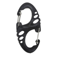 Купить Tramp карабин пластиковый S-type черный арт. TRA-217