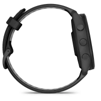 Купить GARMIN FORERUNNER 265, Black Bezel and Case with Black/Powder Gray Silicone Band 010-02810-50 арт. 010-02810-50
